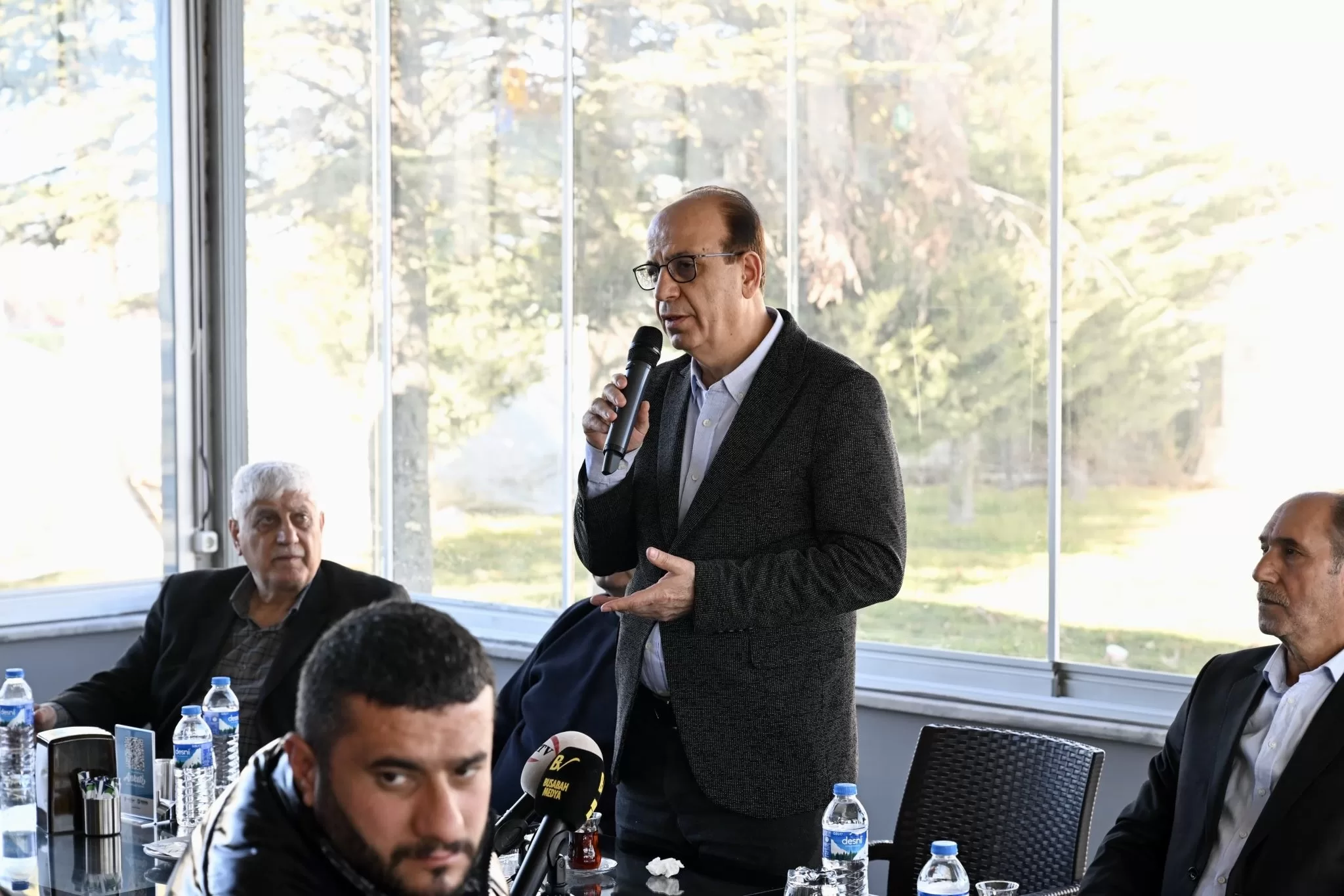 Yeşilyurt Belediye Başkanı Prof. Dr. İlhan Geçit, Malatya Yeşilyurtspor’un geleceğini