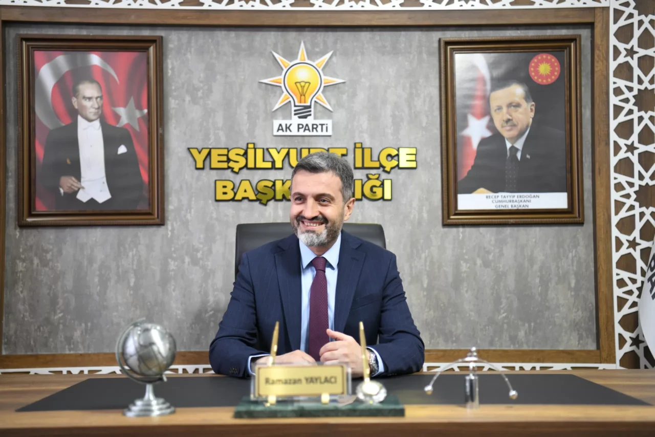 AK Parti Yeşilyurt İlçe Başkanımız Sayın Ramazan Yaylacı’nın Miraç Kandili