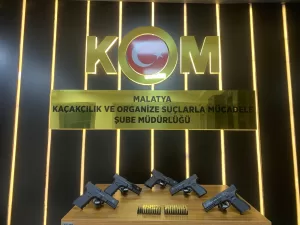 Malatya İl Emniyet müdürlüğü kaçakçılıkla mücadele daire başkanlığından başarılı bir