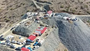 Elazığ’ın Alacakaya ilçesinde maden ocağında göçük meydana geldi. Bir işçi
