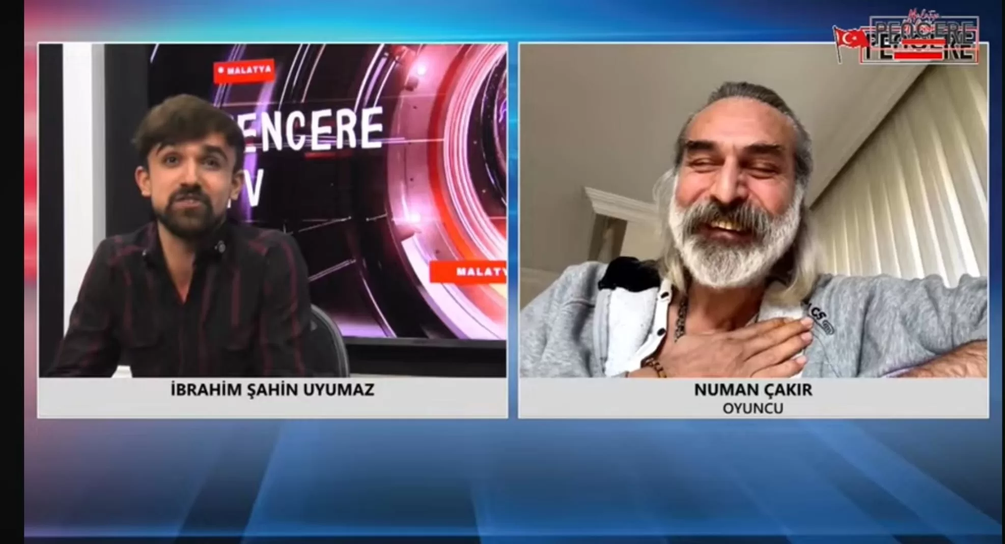 Malatya Pencere TV’de Kültür Sanat Programı Usta Oyuncu Numan Çakır