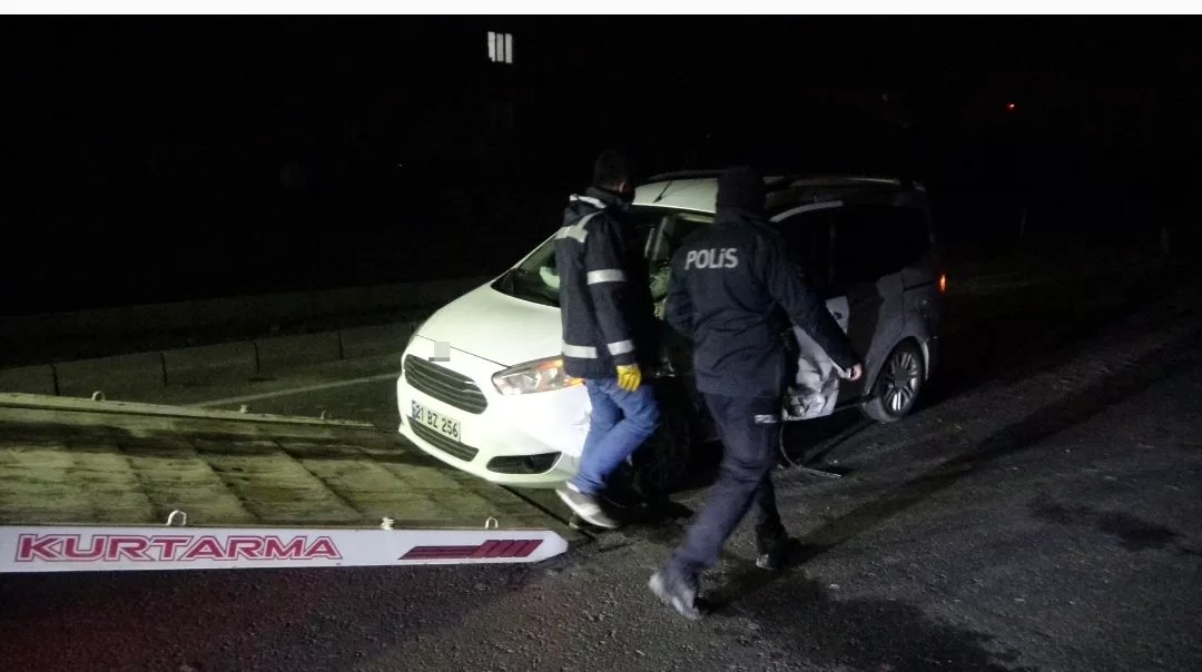 Battalgazi ilçesi Selahattin Gürkan Caddesi üzerinde saat 22.00 sıralarında meydana