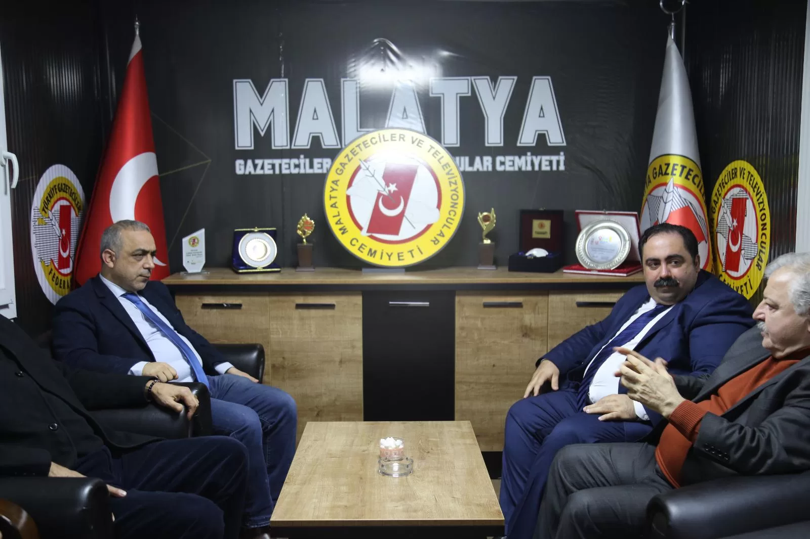 Malatya Gazeteciler ve Televizyoncular Cemiyeti (MGTC) Başkanı ve yönetim kurulu