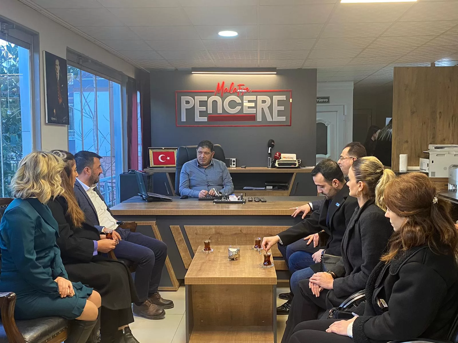 Anahtar Parti Malatya İl Başkanı Erdoğan Zelyurt Malatya Pencere Tv'yi