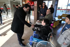 Battalgazi Belediye Başkanı Bayram Taşkın, Türkiye Muhtarlar Federasyonu üyesi muhtarlarla