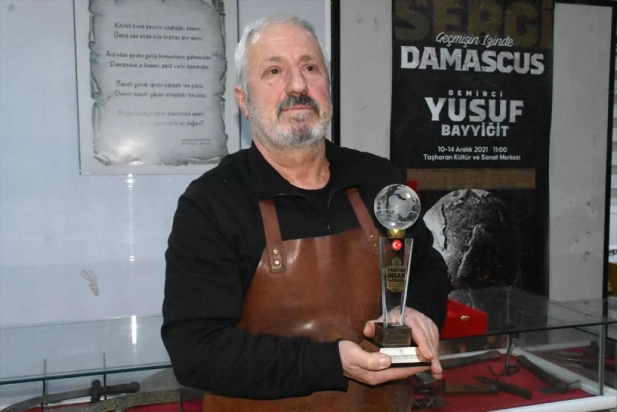– Sıcak demir ustası Yusuf Bayyiğit: – “UNESCO Dünya Mirası