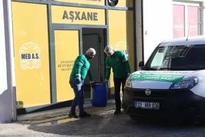 Diyarbakır Büyükşehir Belediyesinin, bitkisel atıkların kaynağında ayrıştırılmasına yönelik çalışması kapsamında