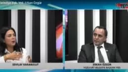 Yeşilyurt Belediye Başkan Yardımcısı Erkan Özgür Pencere tv de Sevilay