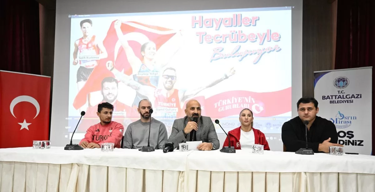 Battalgazi Belediyesi, “Hayaller Tecrübeyle Buluşuyor” programında Milli Sporcular Rıza Kayaalp,