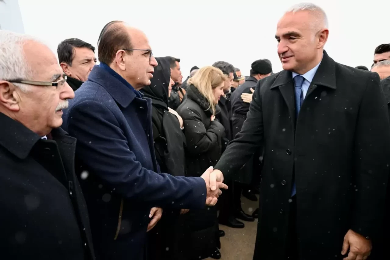 ‘6 Şubat’ Depremlerinin ikinci yıl dönümü dolayısıyla Malatya Şehir Mezarlığında