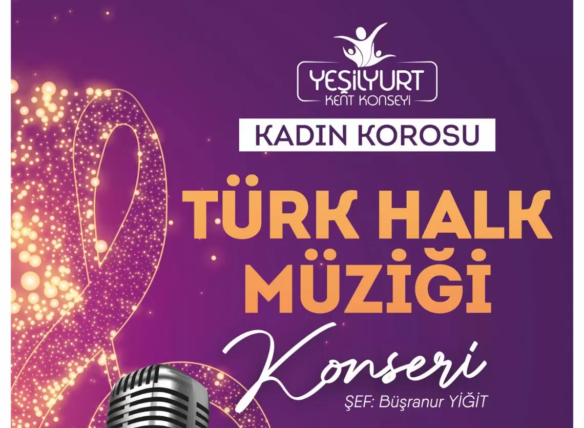Yeşilyurt Kent Konseyi Kadın Korosu, 15 Şubat’ta İlk Kez Sahneye Çıkacak Yeşilyurt Kent Konseyi bünyesinde ev hanımlarının yanı sıra farklı meslek