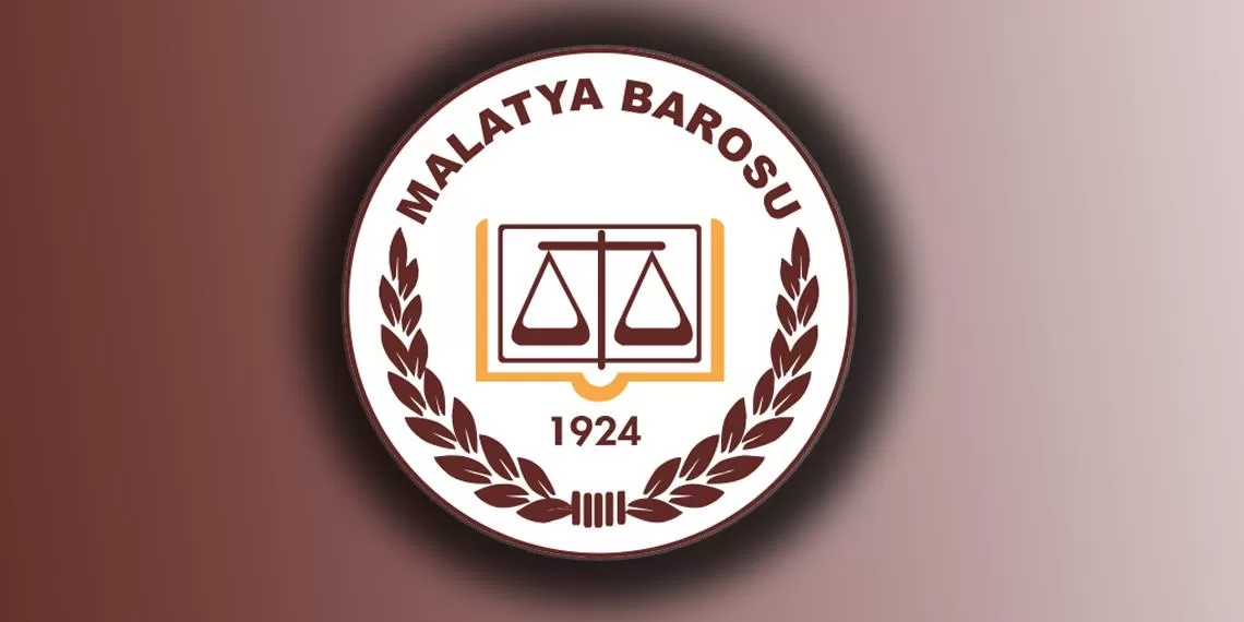 Malatya Baro Başkanı Av. Onur Demez, meslektaşları Av. Ömer Berat