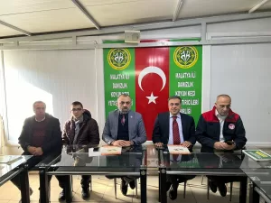 Malatya Koyun Keçi Yetiştiricileri Birliği binasında, 2025 yılına dair proje