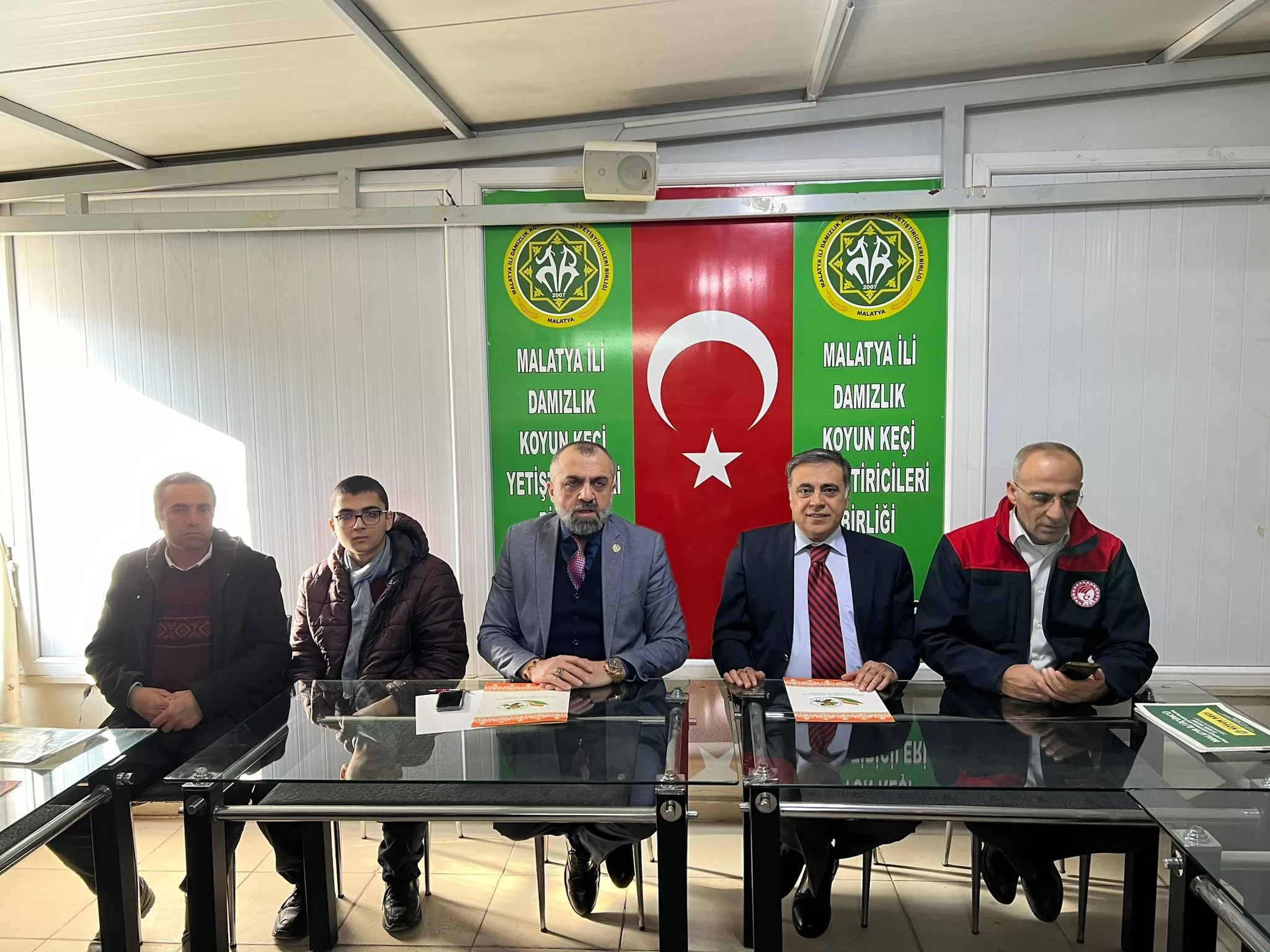 Malatya Koyun Keçi Yetiştiricileri Birliği binasında, 2025 yılına dair proje