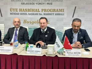 Müstakil Sanayici ve İşadamları Derneği (MÜSİAD) Genel Başkanı Mahmut Asmalı,