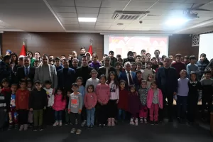 Pütürge Belediyesi tarafından düzenlenen "Küçük Kalpler Büyük Perdede" etkinliği, çocukları