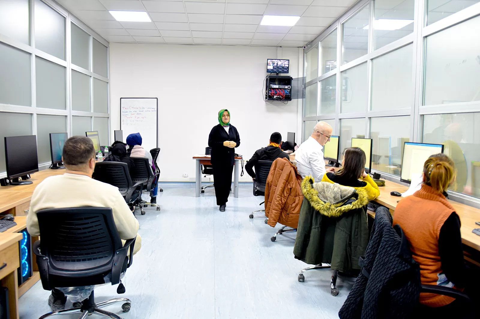 Büyükşehir Belediyesi Engelli Bireylere Yönelik Eğitimlerine Devam Ediyor Malatya Büyükşehir Belediyesine bağlı Kernek Vahap Küçük Külliyesi Engelliler Koordinasyon