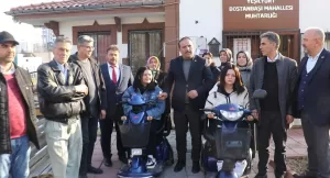 Büyük Birlik Partisi, Engelli Gençlere Destek Oluyor! &nbsp; Büyük Birlik
