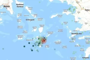 Ege Denizi’nde 28 Ocak 2025’ten bu yana artan deprem hareketliliğinde,