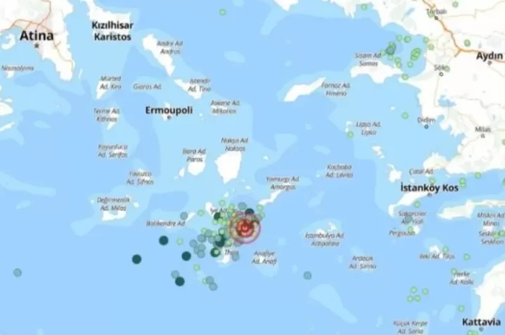 Ege Denizi’nde 28 Ocak 2025’ten bu yana artan deprem hareketliliğinde,