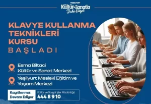 Yeşilyurt Belediyesi, ilçede ki istihdamın korunması ve artırılmasının yanı sıra