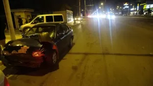 Malatya’da meydana gelen iki ayrı zincirleme kazada 8 araç birbirine