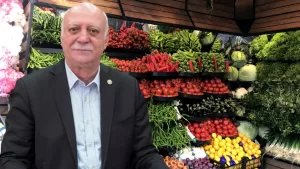 Türkiye Ziraat Odaları Birliği (TZOB) Genel Başkanı Şemsi Bayraktar, tarafından