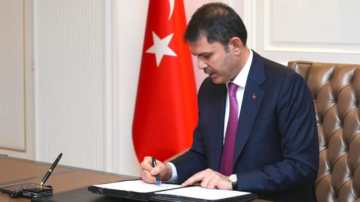 Çevre, Şehircilik ve İklim Değişikliği Bakanı Murat Kurum’un imzasıyla 81
