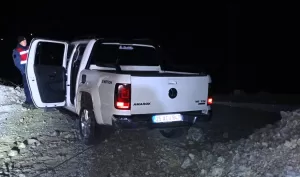 Malatya-Adıyaman karayolu Karanlıkdere Mahallesi yakınlarında gece saatlerinde meydana gelen tek