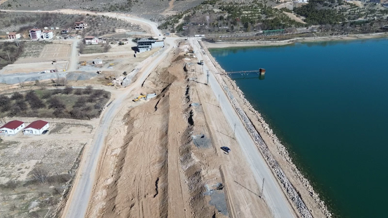 Çarşıbaşı Rekreasyon Alanında Sona Doğru Battalgazi Belediyesi, Orduzu Göleti ile Çınar Park arasında 160 bin