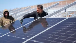 Battalgazi Belediyesi’ne ait, yaklaşık 500 hanenin elektrik ihtiyacını karşılayacak güneş