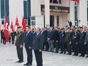 18 Mart nedeniyle resmi tören, anma programı düzenlendi ayrıca şehitlik