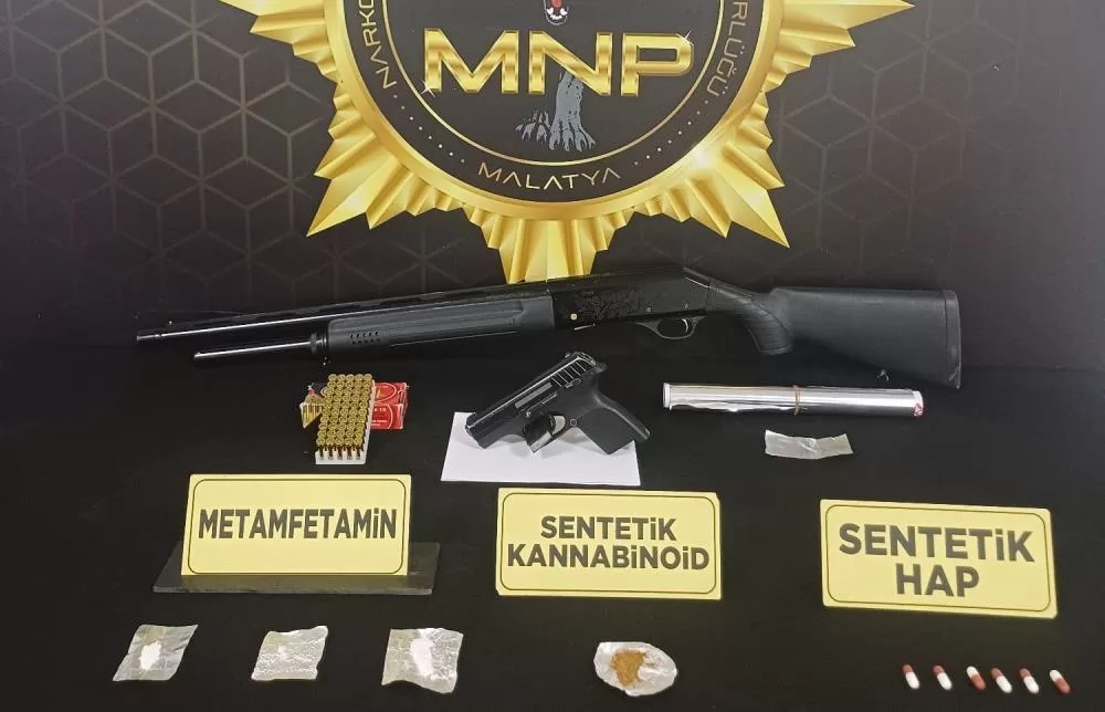 Malatya’da, ‘torbacı’ diye tabir edilen uyuşturucu satıcılarına yönelik düzenlenen operasyonlarda
