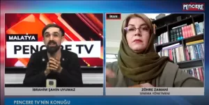 İran’lı sinema yönetmeni Zöhre Zamani Malatya Pencere tv de İbrahim