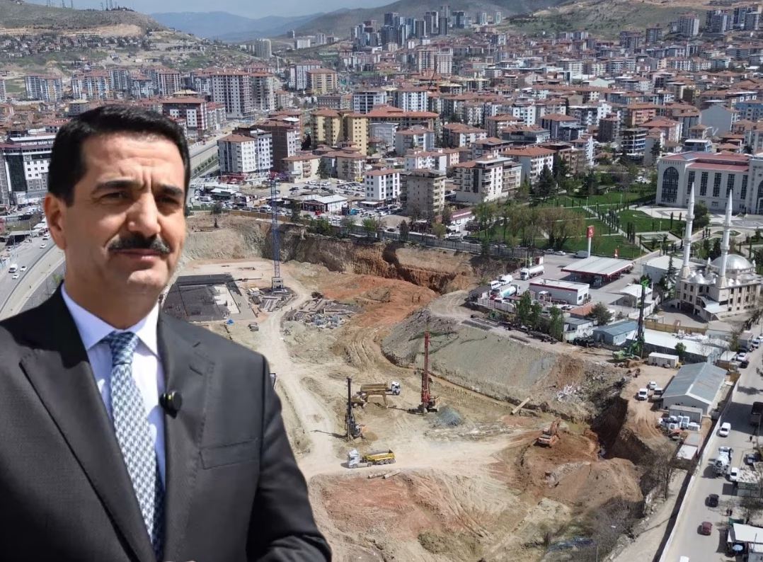 Bayram Taşkın: “Malatya’nın Yeni Yüzü Burada Yükseliyor” Battalgazi Belediye Başkanı Bayram Taşkın, eski hal binası yerinde inşa