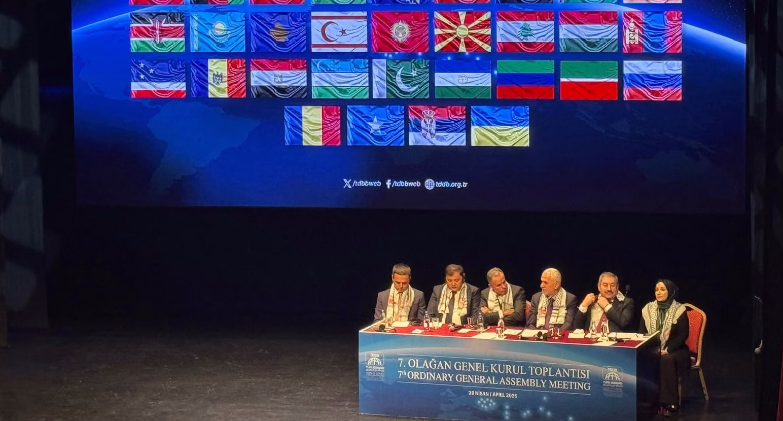 Başkan Sami Er, TDBB Yürütme Kurulu Üyesi Oldu Türk Dünyası Belediyeler Birliği (TDBB) 7. Olağan Genel Kurulu, 26