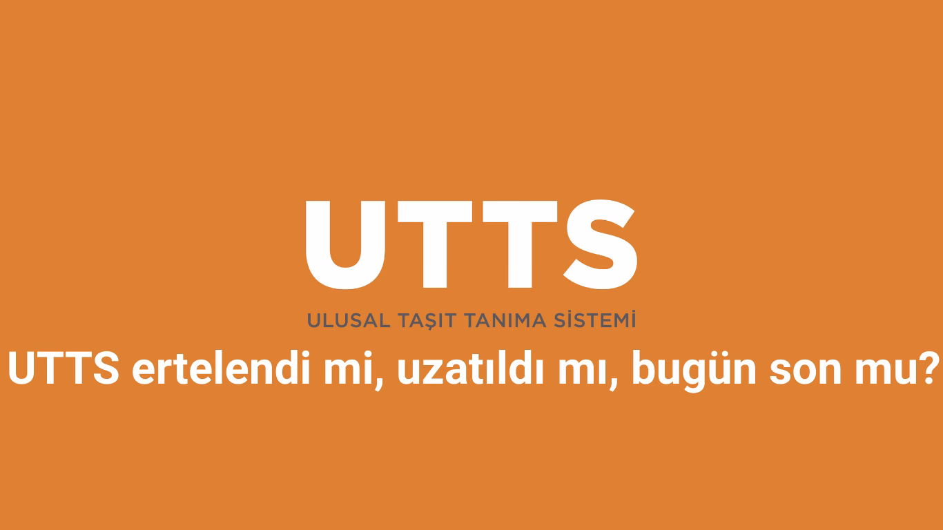 Taşıt sahiplerini yakından ilgilendiren Ulusal Taşıt Tanıma Sistemi (UTTS) geçiş