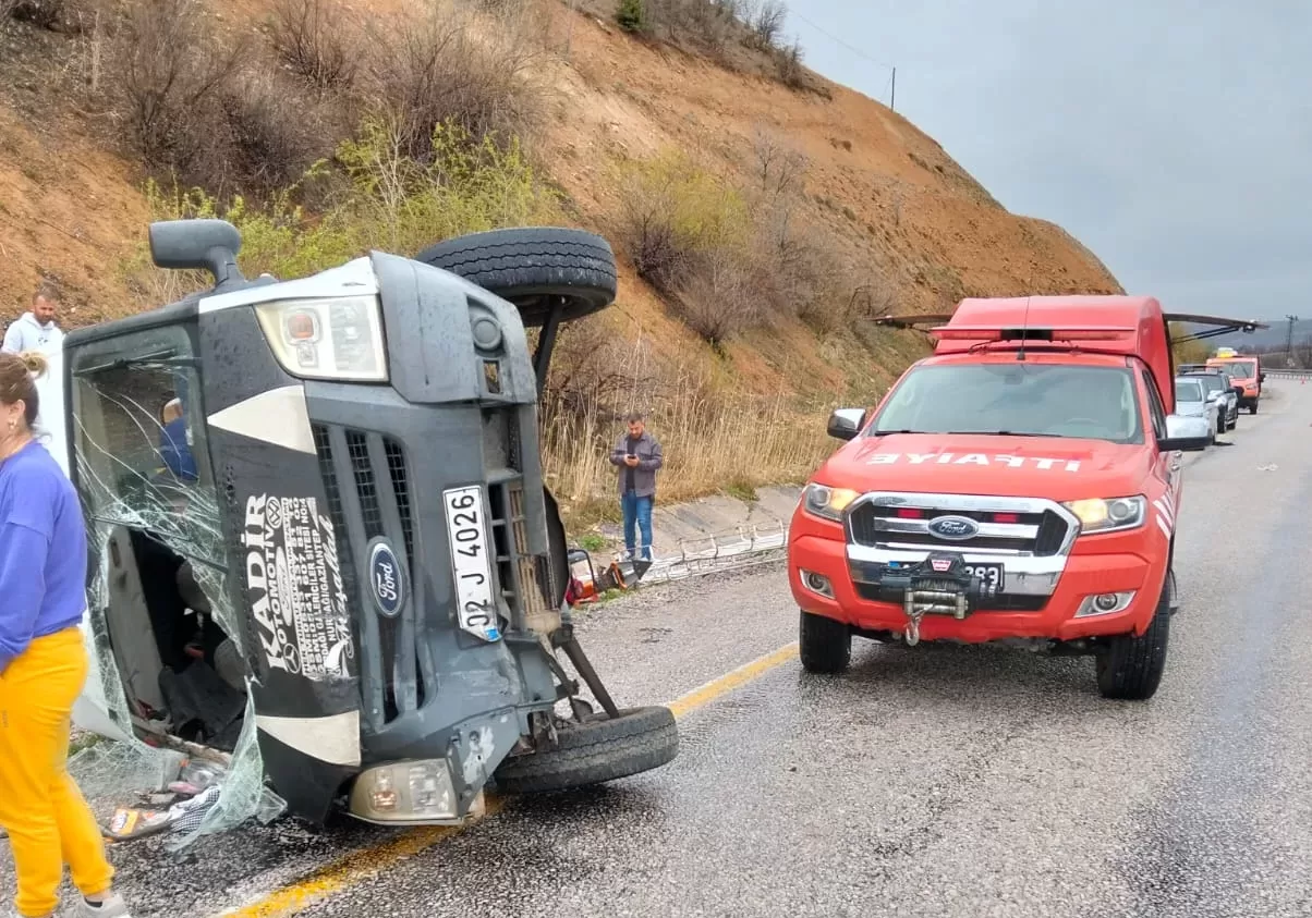 Malatya'nın Doğanşehir ilçesi Suçatı Eskiköy yol ayrımı mevkiinde meydana gelen