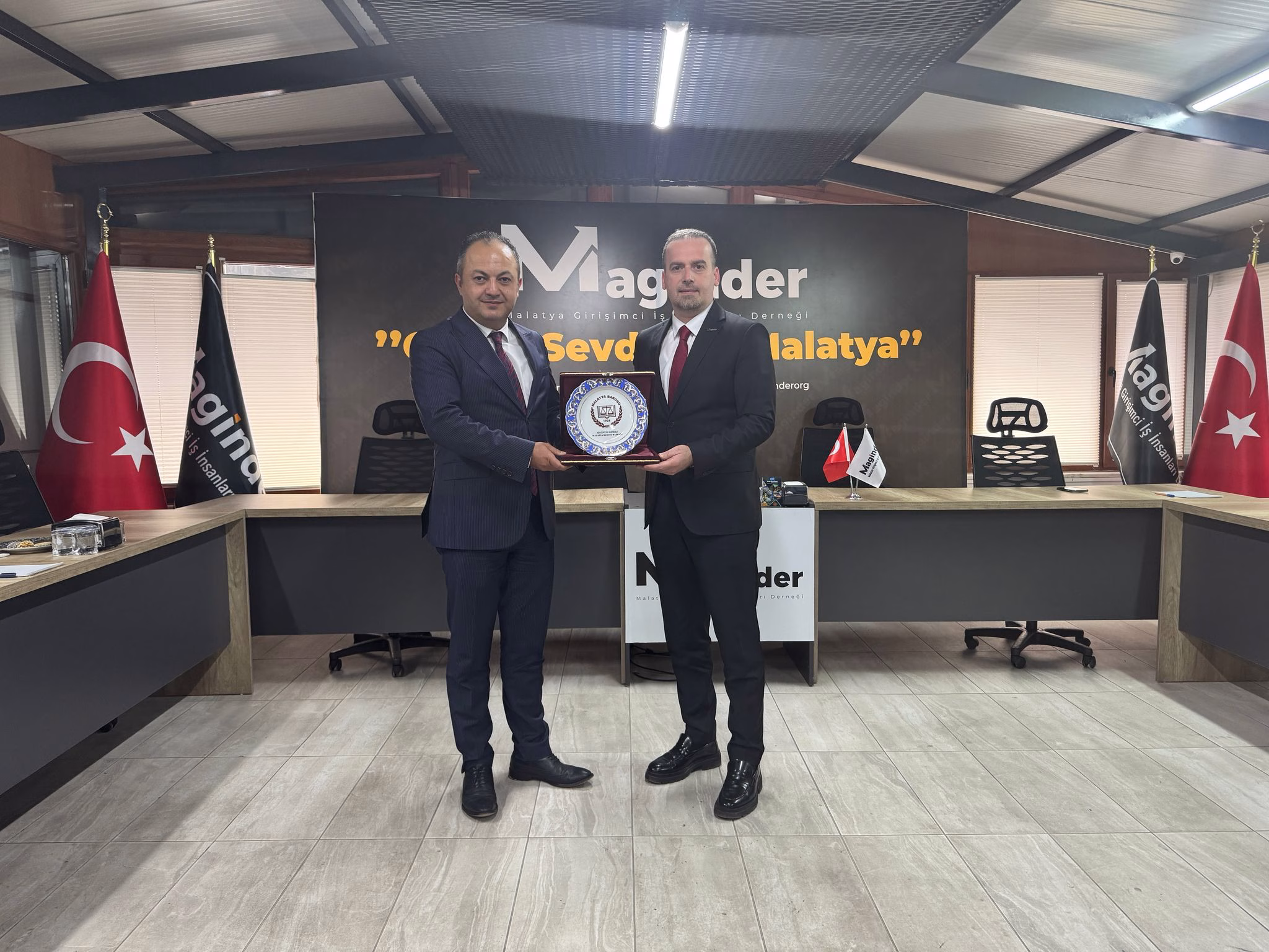 Malatya Girişimci İş İnsanları Derneği (MAGİNDER) Başkanı Salih Karademir, Malatya’da