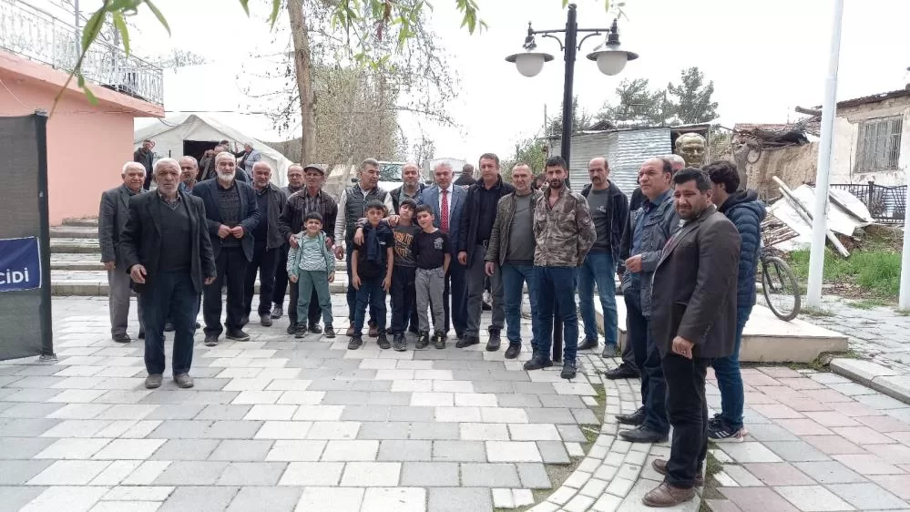 Malatya’nın Yeşilyurt ilçesine bağlı Dilek Mahallesi’nde yapılması planlanan kanalizasyon arıtma