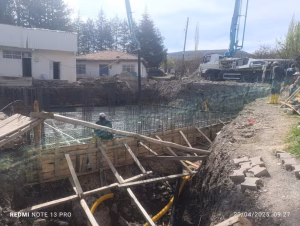Kozluca Camii’nin temeli düzenlenen törenle atıldı 6 Şubat 2023’te meydana