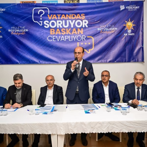 Malatya Büyükşehir Belediye Başkanı Sami Er ile Yeşilyurt Belediye Başkanı