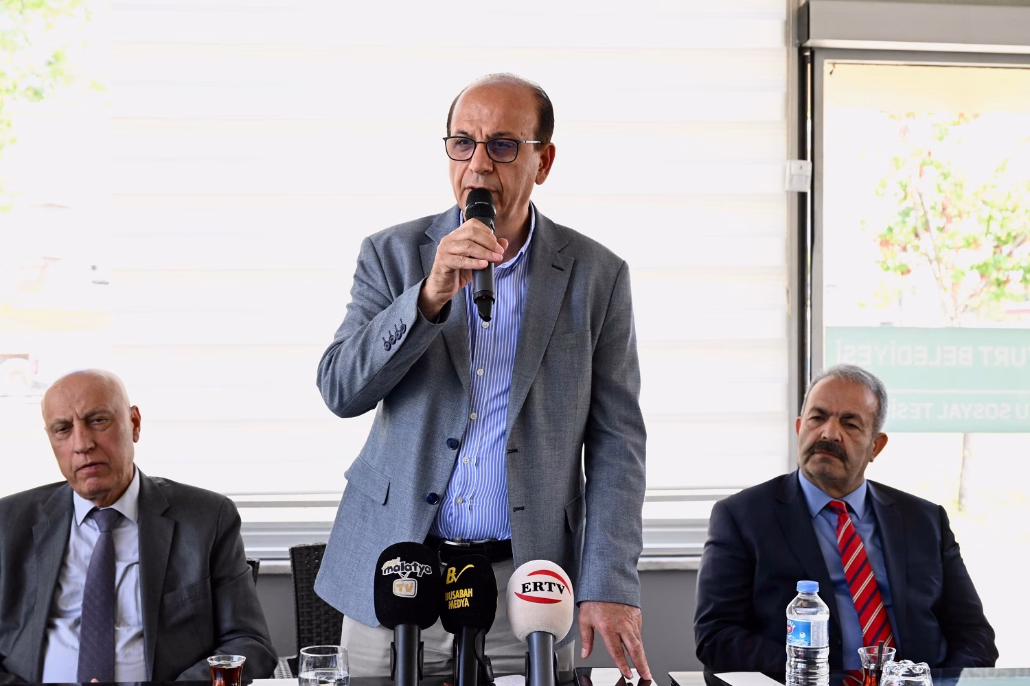 Yeşilyurt Belediye Başkanı Prof. Dr. İlhan Geçit ile Malatya Yeşilyurtspor