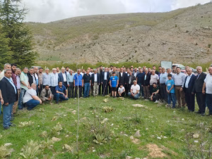 Malatya’nın Yeşilyurt ilçesinde bulunan Porga Çat Barajı yanında, 11 Mayıs