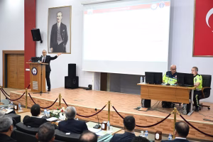 Vali Seddar Yavuz başkanlığında İl Emniyet Müdürlüğü Şehit Polis Memuru