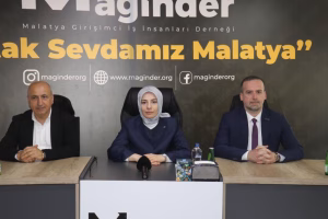 Malatya Girişimci İş İnsanları Derneği (MAGİNDER) Başkanı Salih Karademir, Yeşilyurt