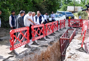 Malatya Büyükşehir Belediye Başkanı Sami Er ve MASKİ Genel Müdürü