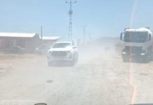 Malatya’da İnşaat Tozu Alarmı: Deprem Sonrası Toz Bulutları Sağlığı Tehdit
