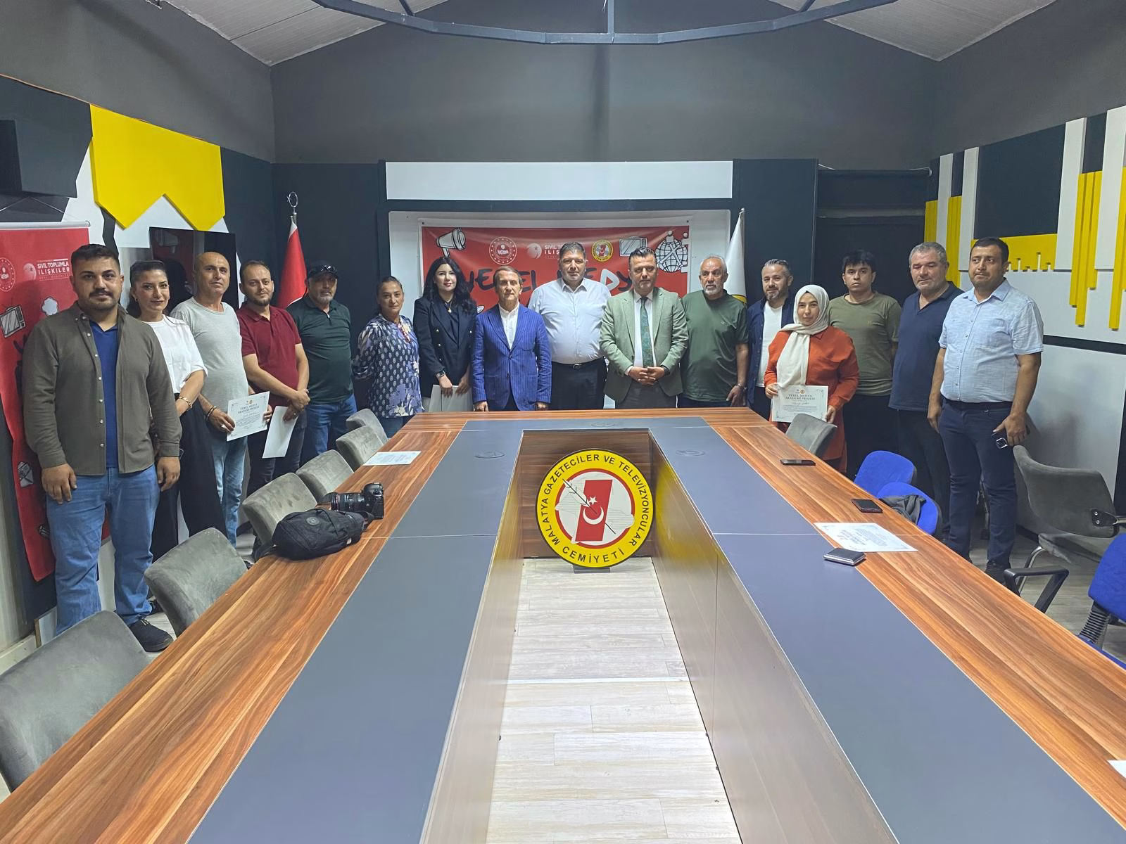 Malatya Gazeteciler ve Televizyoncular Cemiyeti tarafından düzenlenen ve yerel basına