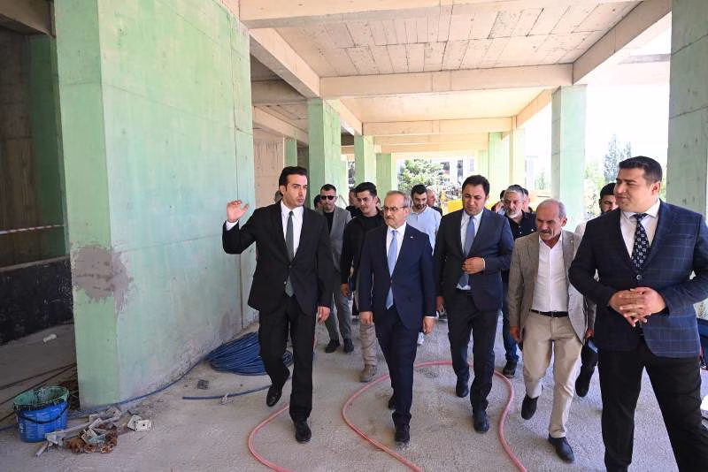Malatya Valisi Seddar Yavuz Kuluncak’ta İncelemelerde Bulundu Malatya Valisi Seddar